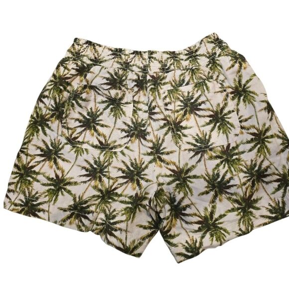 Briggs Tropical Palm Print Women's Shorts Size Small - Picture 2 of 6
